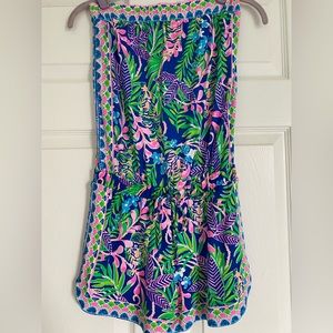 Lilly Pulitzer “How you like me prowl” Rikki Romper XXS. NWOT!